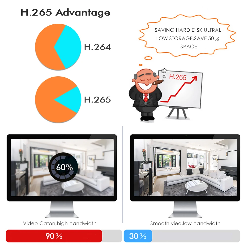 Камера Наружного видеонаблюдения Hiseeu 8 каналов 1080 пикселей POE NVR 4 шт. 2 0 МП IP камера