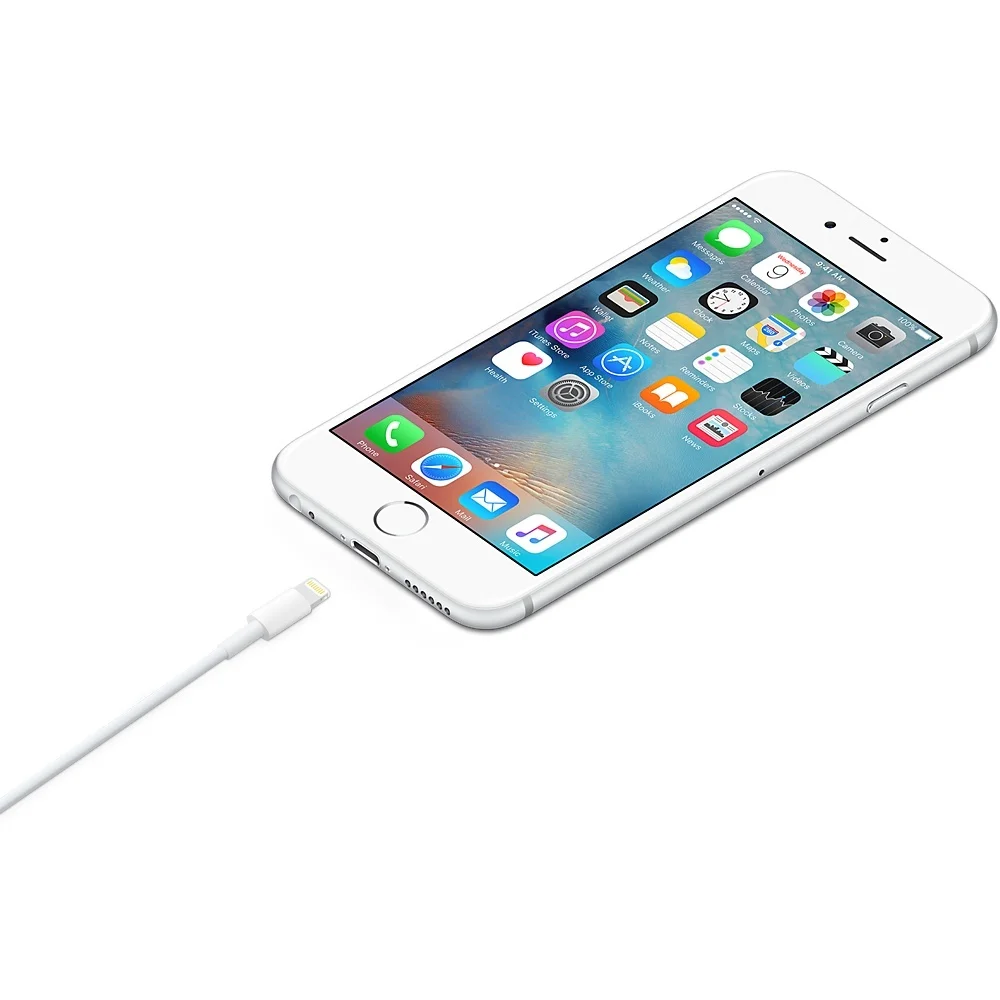 Apple Lightning-USB кабель 1 м Apple Lightning Кабель USB 2,0 кабель для зарядки для iPhone 5/5S/6/6s Plus/SE/iPad