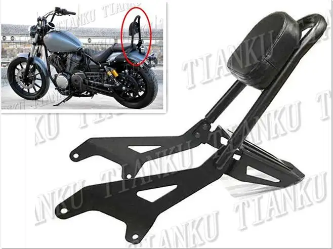 Багажная стойка для мотоцикла с спинкой Yamaha BOlt XV950|Уход| |