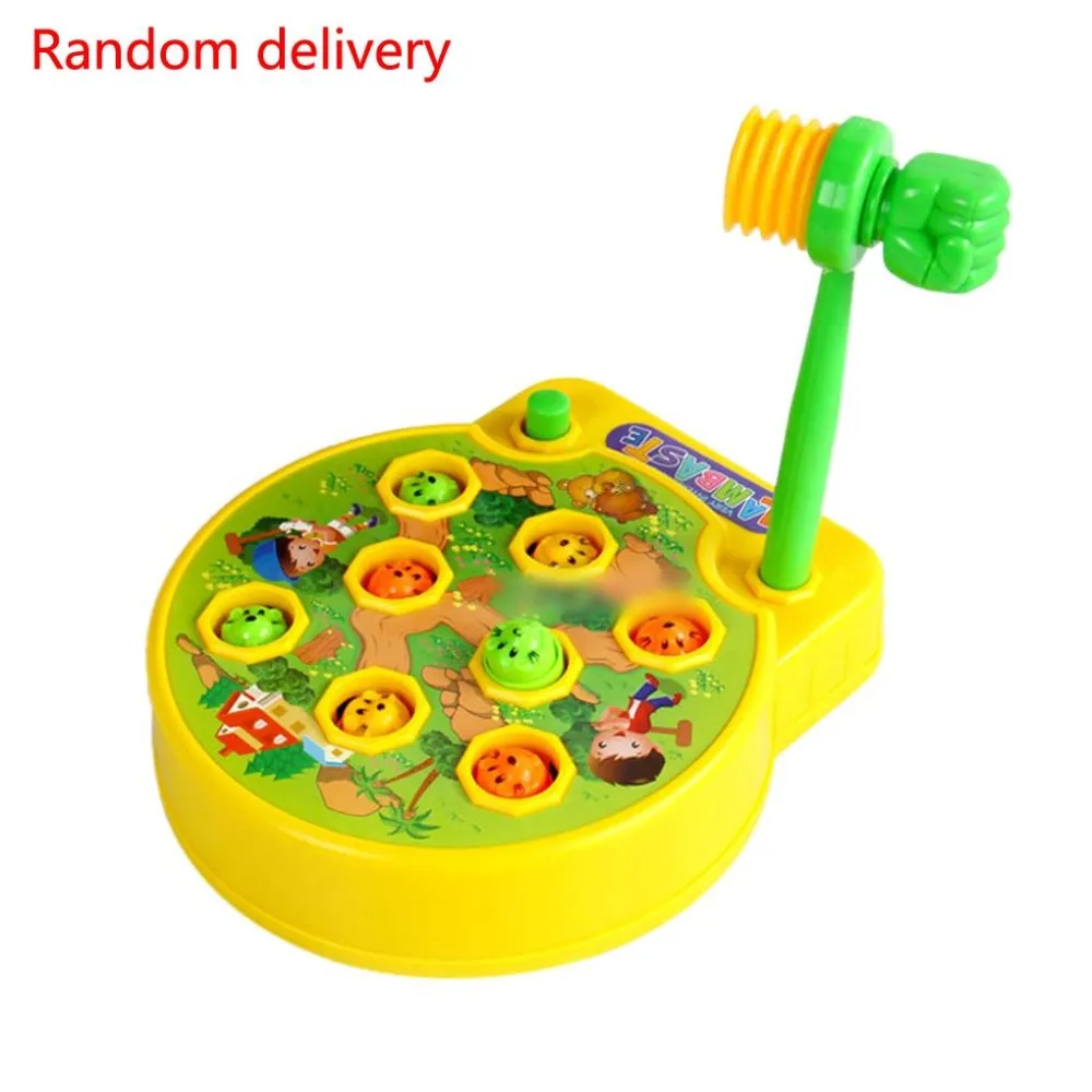 Lovely Baby Whac-A-Mole Электрический музыкальный играющий хомяк игровой автомат для карманного мола электронная пластиковая детская игровая игрушка#31