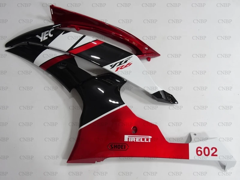 YZF600 R6 10 11 Abs обтекатель для YAMAHA YZFR6 2008 2015 Красный Черный Обтекатели комплекты YZF 2009