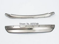 2pcs stainless steel front rear bumper protector plate for mazda cx 5 2012 2016
