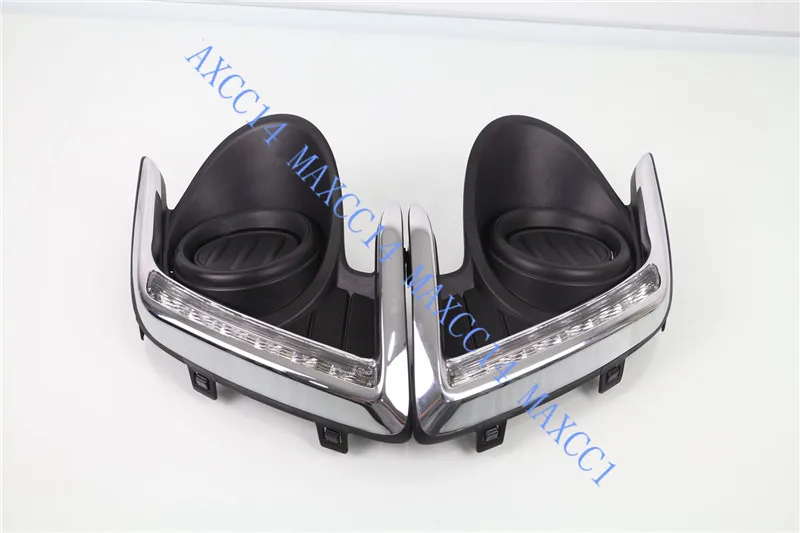 WHITE Daytime Day Fog Lights DRL Run lamp For Mitsubishi attrage 2012-2015 |
