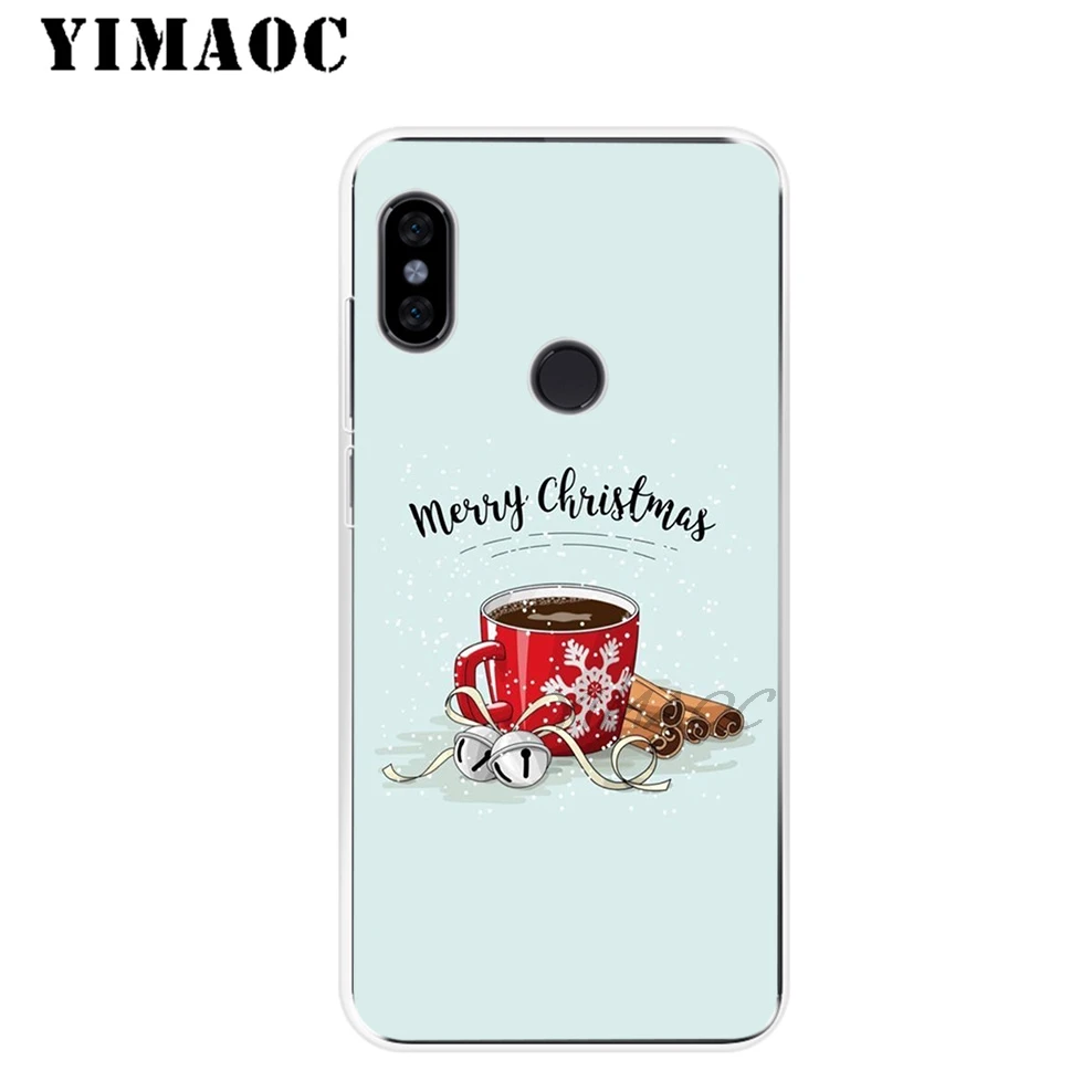 Мягкий силиконовый чехол YIMAOC Merry Christmas Lemon для Xiaomi Redmi 6 6A 5A 5 S2 Puls Note 8 7 4X4 4A Pro Go |
