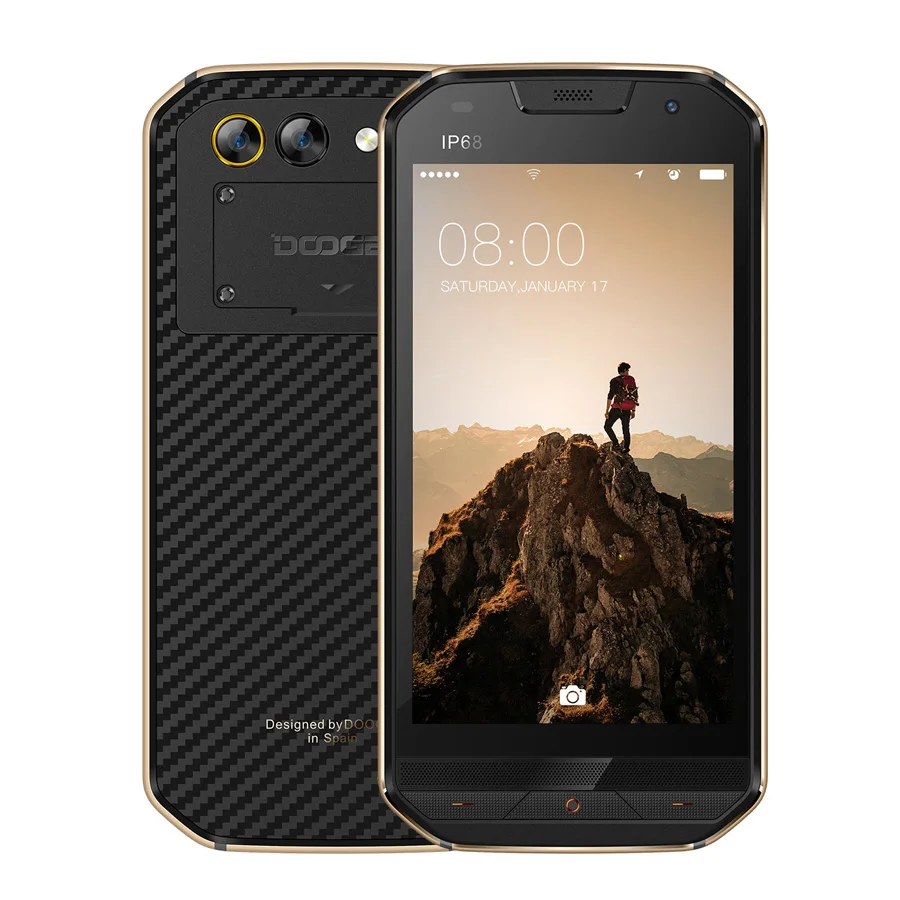 DOOGEE S30 4G LTE мобильный телефон 5 0 дюймов четыре ядра 2 Гб ОЗУ 16 ПЗУ Android 7 5580 мА/ч