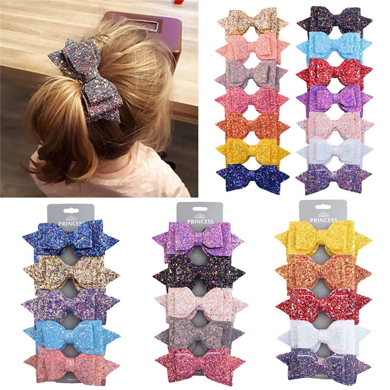 

Cute Girls Headbands Sequin Girls Hairpins Kids Bow Headbands Girls Barrettes Headwear Children Hairband Baby Hair Accessories