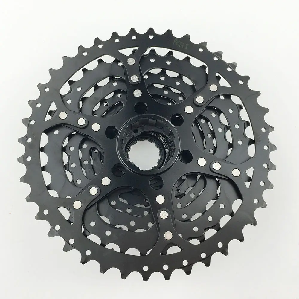 SUNRACE велосипед Freewheel 9 speed Cassette т 11-40 t широкий коэффициент | Спорт и развлечения