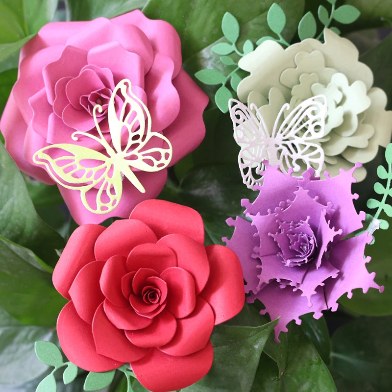 

ZhuoAng Multiple Petals Flowers Cutting Dies For DIY Scrapbooking Decoretive Embossing Stencial DIY Decoative Cards Die Cutter