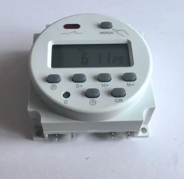 Микрокомпьютер Cn101A с таймером Маленький Выключатель DC12V DC24V AC110V AC220V уличный