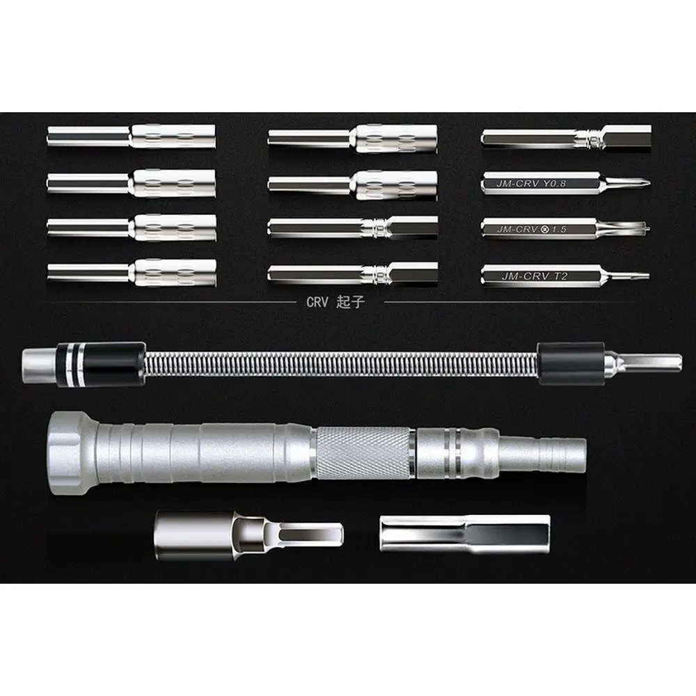 

61 in 1 Screwdriver Set Opening Repair Tool Precision Screwdriver For Phones Tablet PC 360 degree Unique swivel-head handle Set