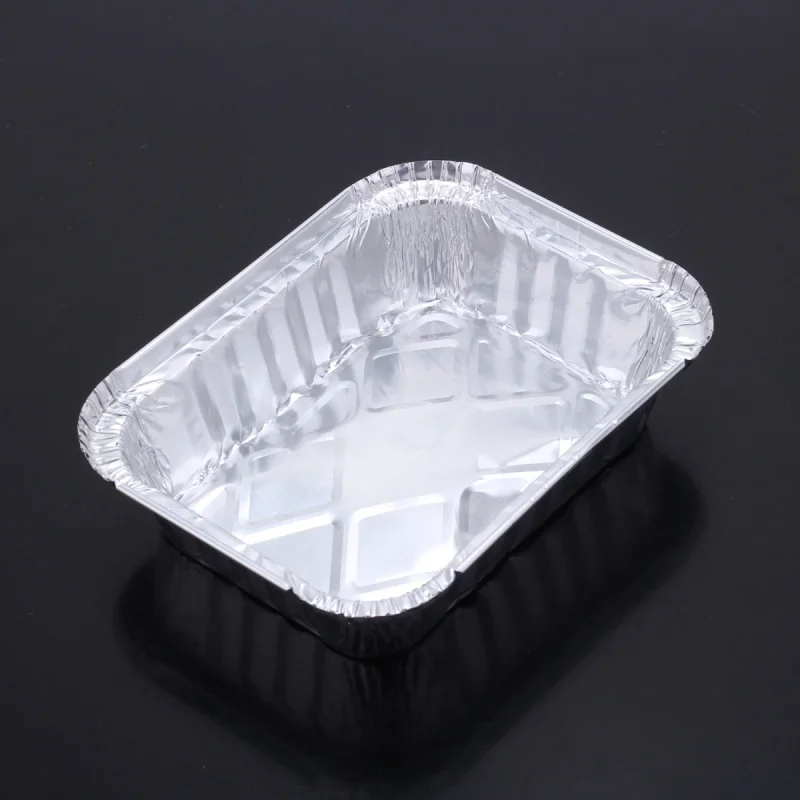 10 шт./Лот одноразовые контейнеры из алюминиевой фольги 220 мл|microwave storage containers|food