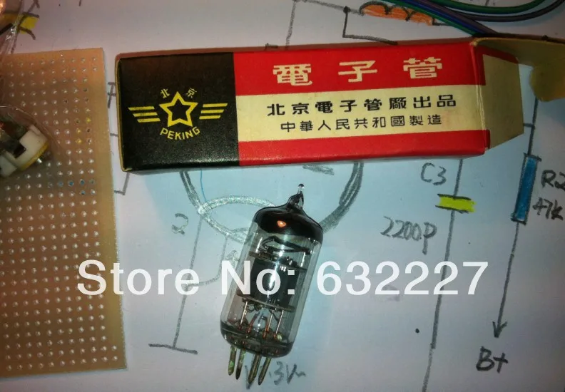 Трубчатый комплект FM радио с одной лампой супер регенеративное пневматическое TV