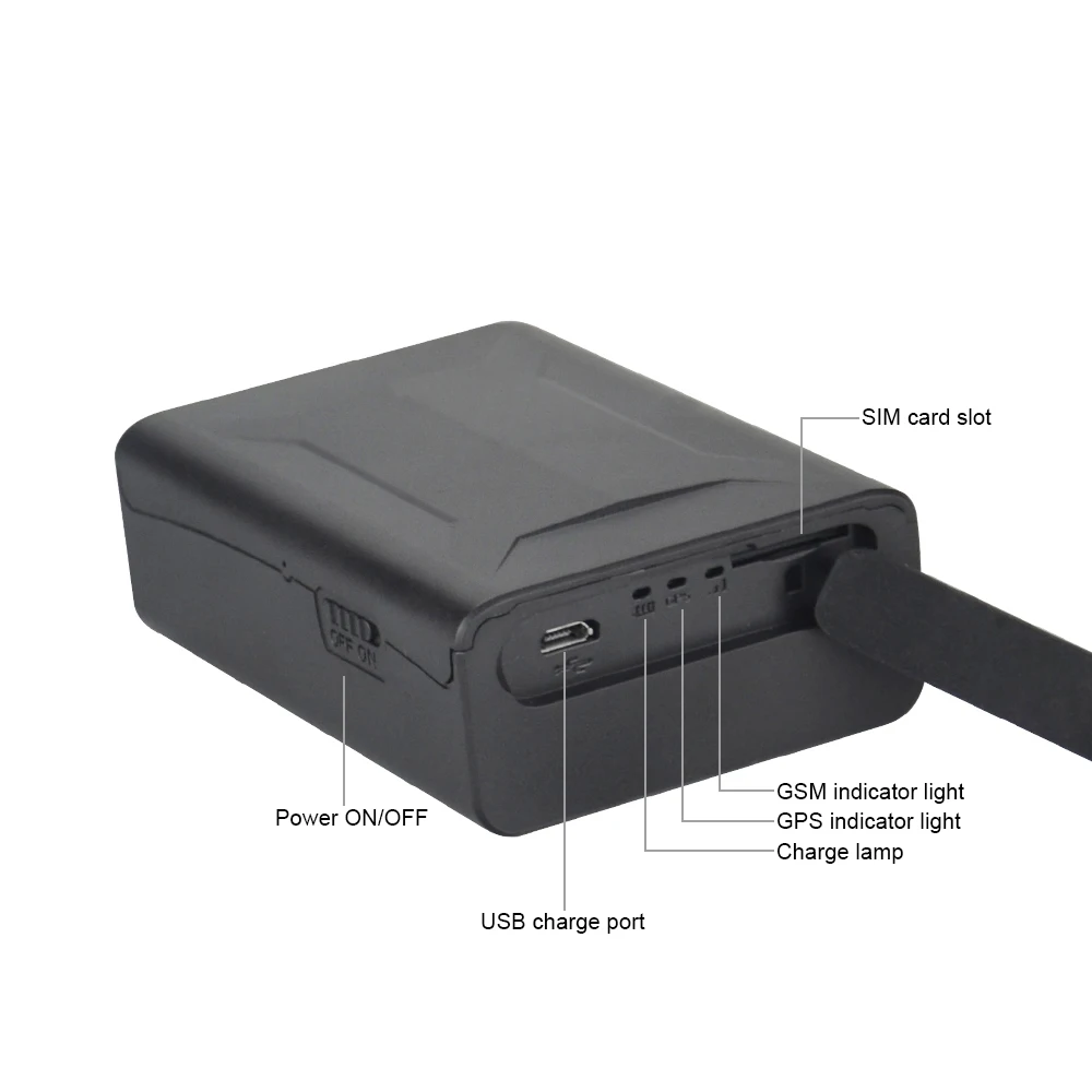 Супер долгое время ожидания GPS трекер локатор A5E 3 с мощным магнитом в режиме
