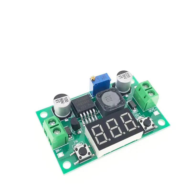 LM2596S LM2596 DC 4 0 ~ 40 до 1 3 37 в Регулируемый понижающий модуль питания + светодиодный