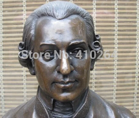 12 5 &quotКлассический 100% Бронзовый Мраморный музыкальный гений искусства Вольфганг