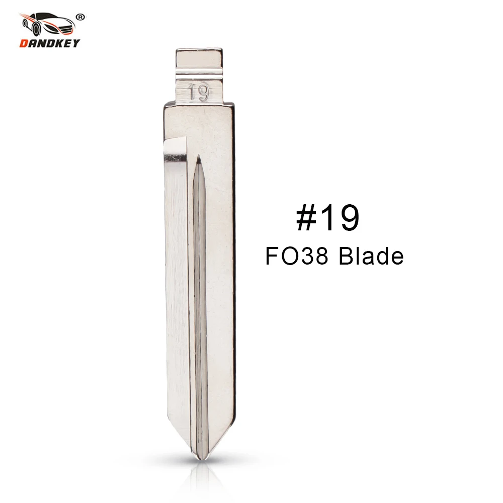 

Dandkey удаленное складное откидное лезвие NO.19 Автомобильный ключ пустой 19 # FO38 для Ford для Lincoln для Mercury в США