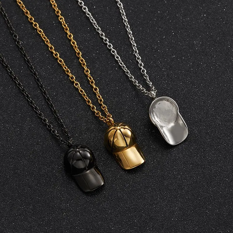 ZFVB повседневная спортивная бейсболка ожерелье Мужская цепочка из нержавеющей