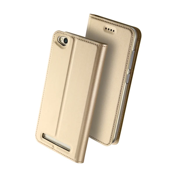 Золотой Для Xiaomi Redmi Примечание 5A Vpower винтажный Чехол-бумажник для Xiaomi Redmi 5A чехол 5,0 ''из искусственной кожи откидной чехол с магнитной подставкой Чехол s - Цвет: Золотой