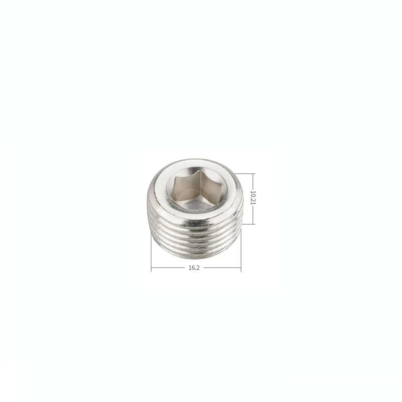 

3/8" BSP Male Thread Iron Bulk Head Plug Allen Hex Head Socket Water Tube Pipe Fitting End Cap