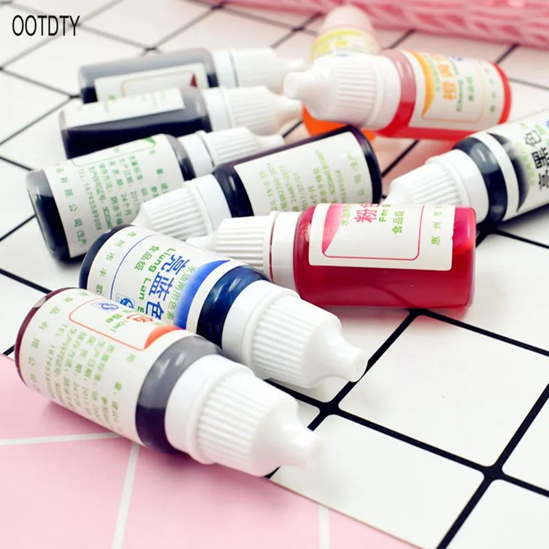 Красящий пигмент слизь кристалл грязь УФ смола крашение воды масло двойного