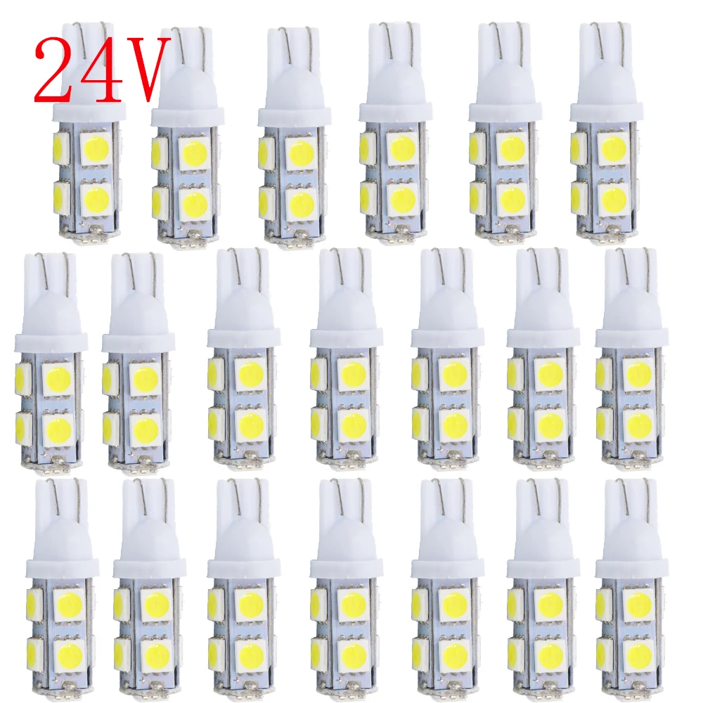 YSY 20X T10 9SMD светодиодный светильник 168 194 W5W Автомобильные фары 5050 SMD Автомобильная