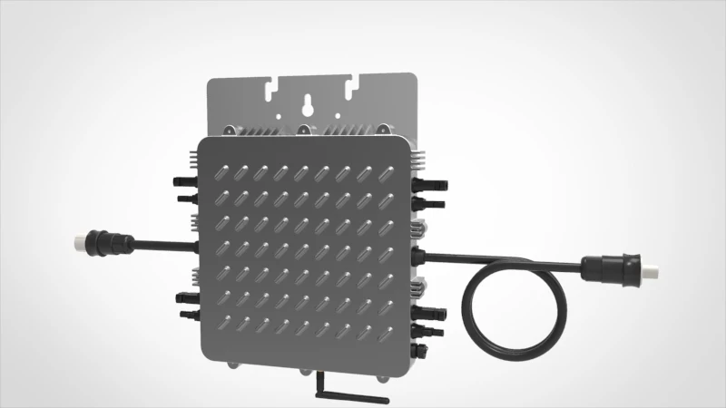ETL перечисленный 1200W микро сеточный инвертор с силовой линией связи fuction 20 55V DC