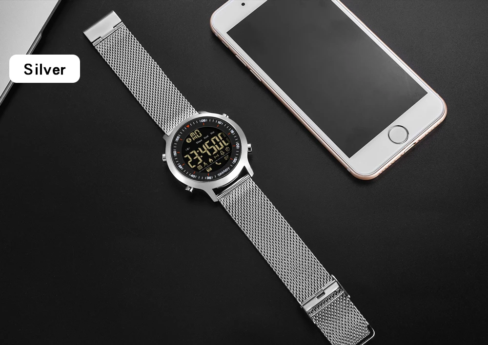 SYNOKE Smart Watch Sport Водонепроницаемый шагомеры сообщение напоминание Bluetooth открытый плавательный мужчины smartwatch для ios телефона Android смарт часы электронные часы спортивные часы фитнес часы