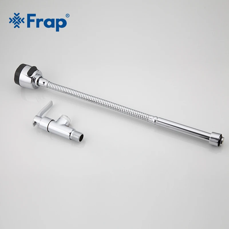 

Frap 1set 2018 new Wall mounted chrome kitchen sink faucet Kitchen Tap Single cold Water Tap torneira cozinha de parede F4601-1D