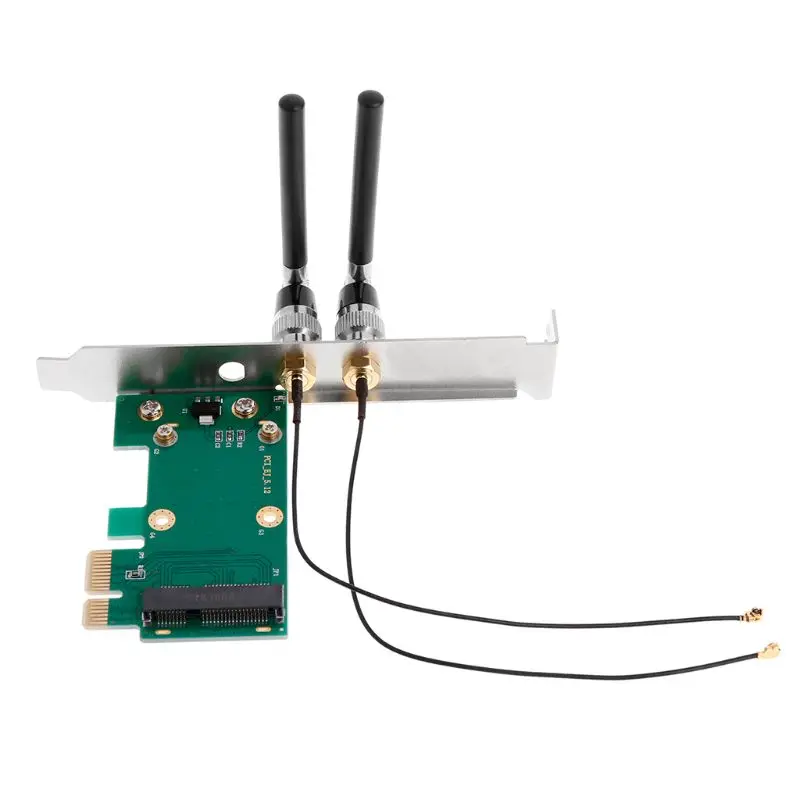 BGEKTOTH 600 Мбит/с PCI-e двухдиапазонный беспроводной WiFi адаптер для антен для настольного ноутбука