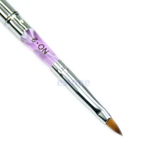 № 2 ручка для рисования кисть дизайна ногтей акриловых украшений|brush nail art|brush nailnail