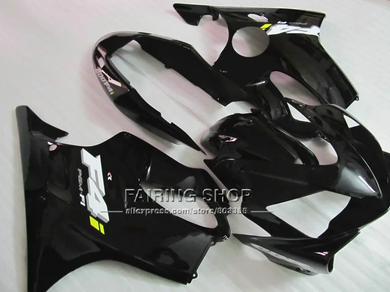 Плоский черный обтекатель для мотоцикла ABS HONDA CBR600 F4I 2004 2005 2006 2007 Обтекатели f4i 04-07 |