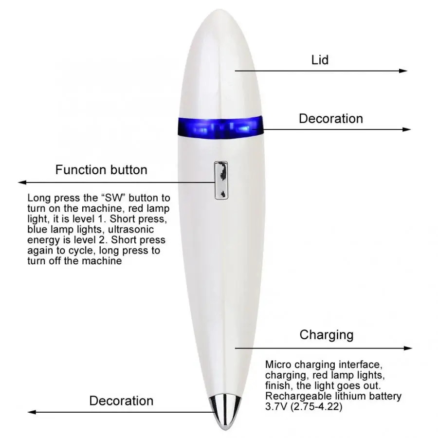 Новый Фотон Inoic ультразвуковой горячий компресс машина для красоты массажер кожи