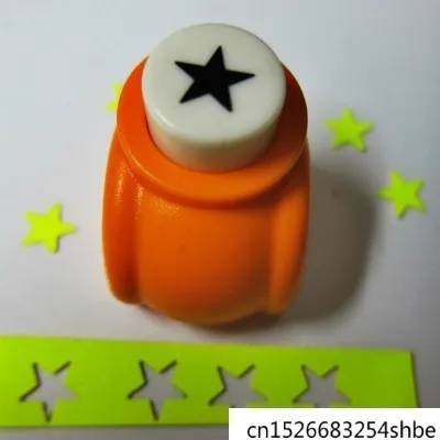Five-pointed Star 1 шт. мини-машина для скрапбукинга ручной работы, дырокол для открыток, для поделок, подарочная бумага, формирователь, резак, Furador Eva - Цвет: Five-pointed Star