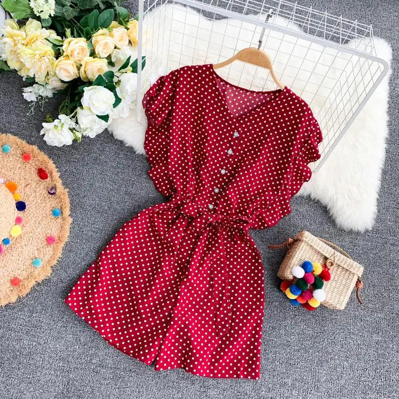 ALPHALMODA летний Повседневный пляжный костюм с высокой талией и v-образным вырезом, модная женская пляжная одежда