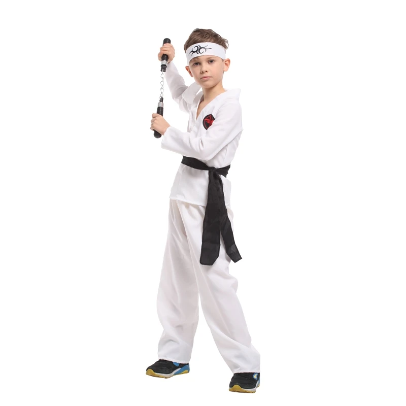 Umorden Fantasia Karate Boy костюм для мальчиков косплея Дети Хэллоуин Пурим карнавал Disfrace |