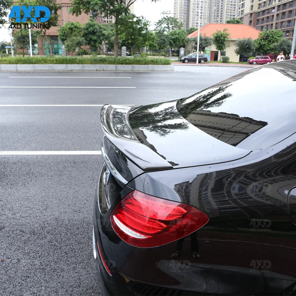 E63 задний спойлер из углеродного волокна R стиль для Mercedes W213 УГЛЕРОДНЫЙ Багажник