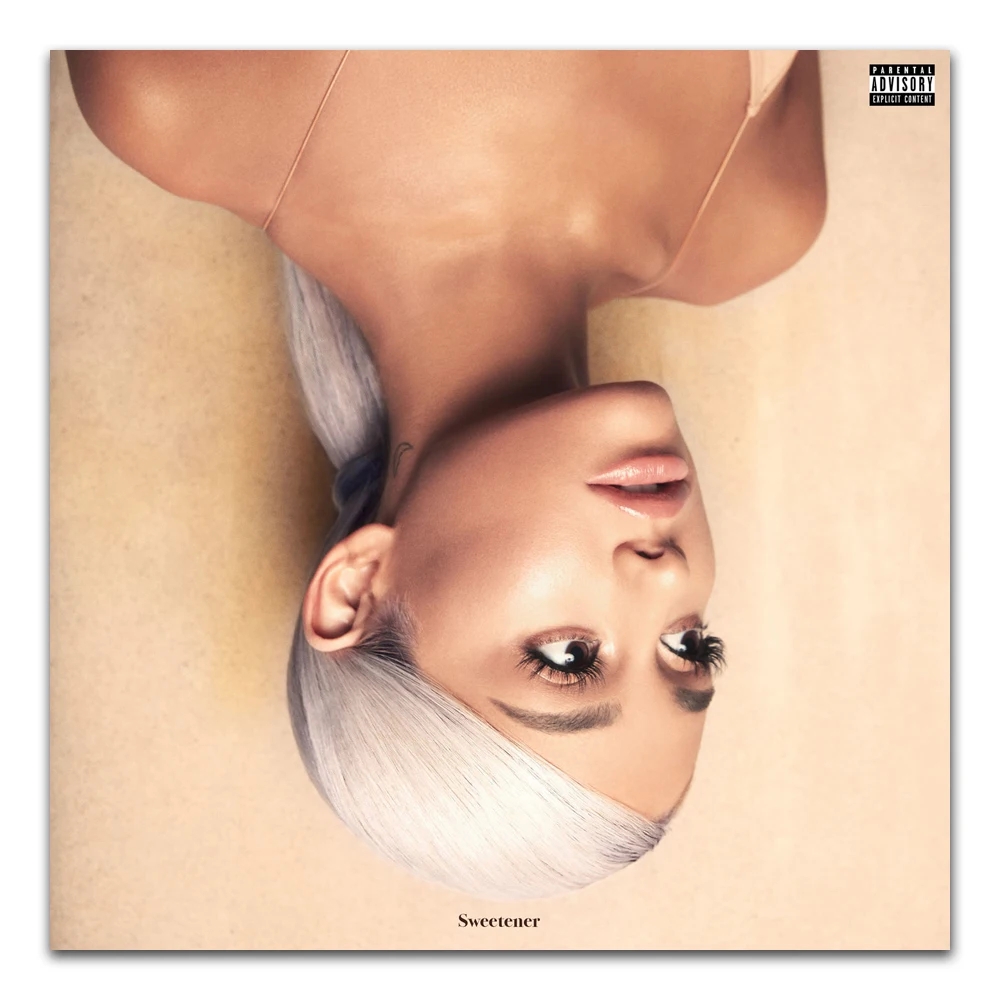 Z0086 Posters and Prints Ariana Grande Sweetener 2018 Pop Music Star Cover Album Art Poster Canvas Painting Home Decor | Дом и сад