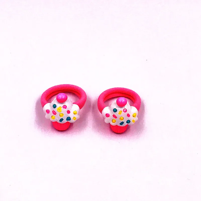 Новинка 10 шт. в Корейском стиле Красочные Цветы Фрукты мороженое веревка для