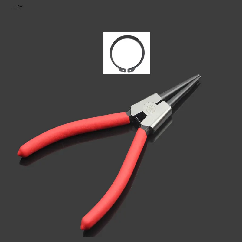 Forceps 4pcs/set Crimping Pliers Used To Spring Installation And Removal Snap Ring Pincers Hand Tool Alicates Ferramenta | Строительство