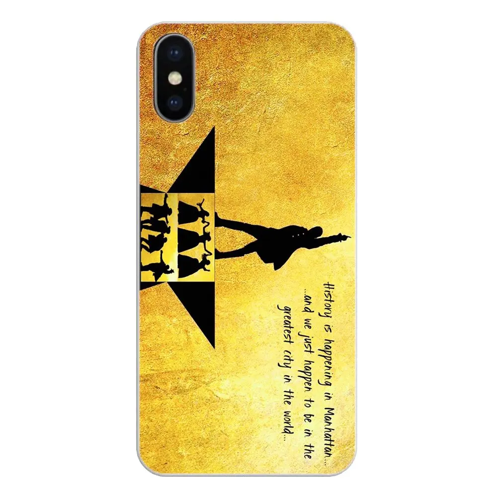 Силиконовый чехол для телефона Motorola Moto X4 E4 E5 G5 G5S G6 Z Z3 G3 C Play Plus Pretty Broadway Cast Hamilton Pattern