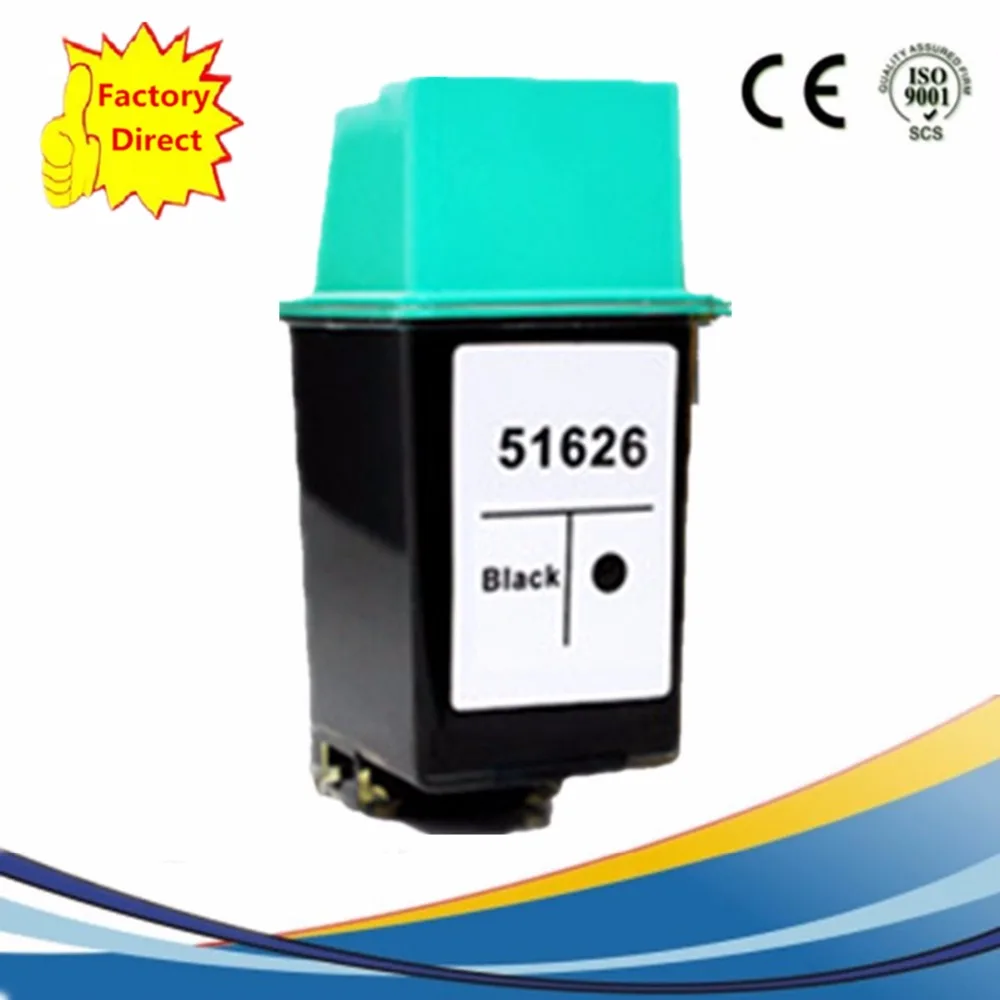 51626 чернильные картриджи восстановленные для HP26 XL 26XL HP26XL с чернилами hp Deskjet 200 200cci
