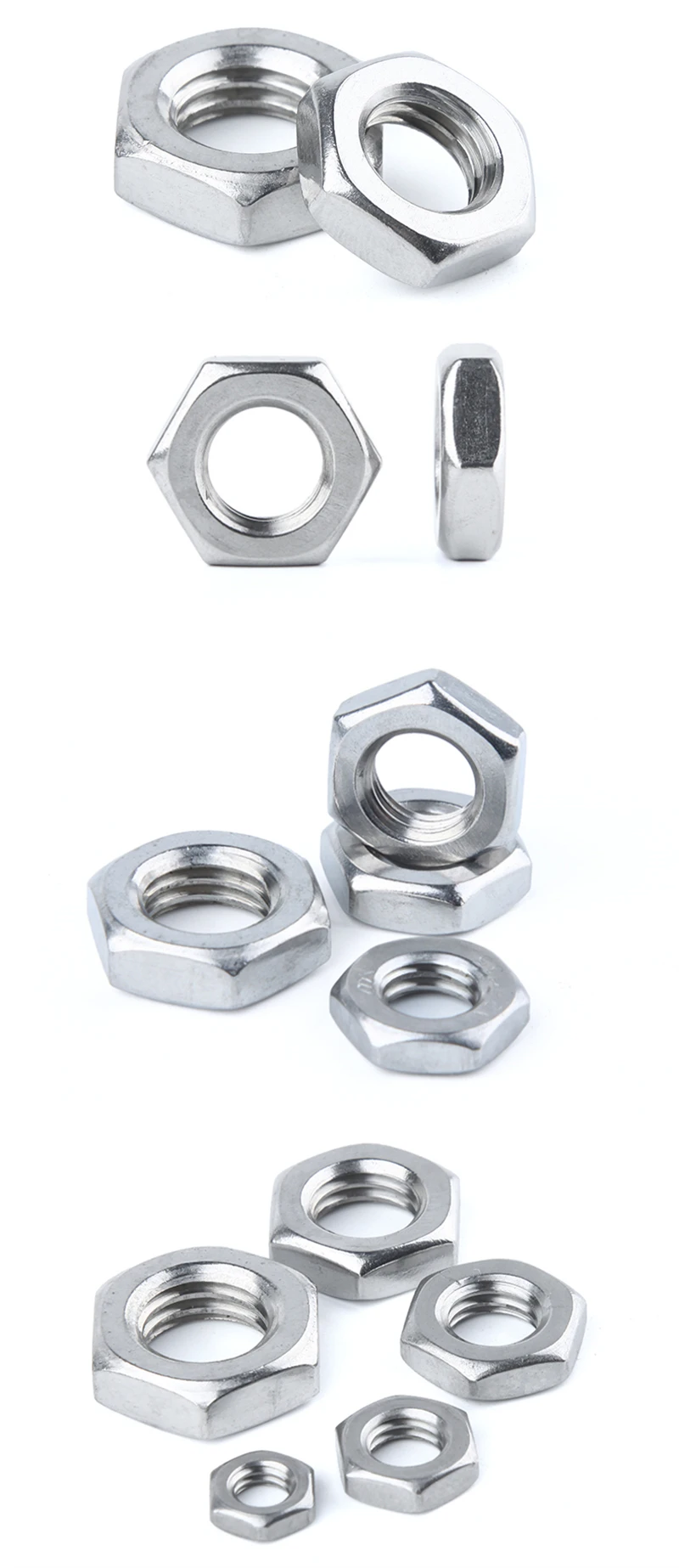 M7/M9/M10/M12 цветная цинковая FineTooth гайка M8/M14/M16 белая цинковая тонкая зубная гайка тонкое освещение незрелых зубных гаек лампы