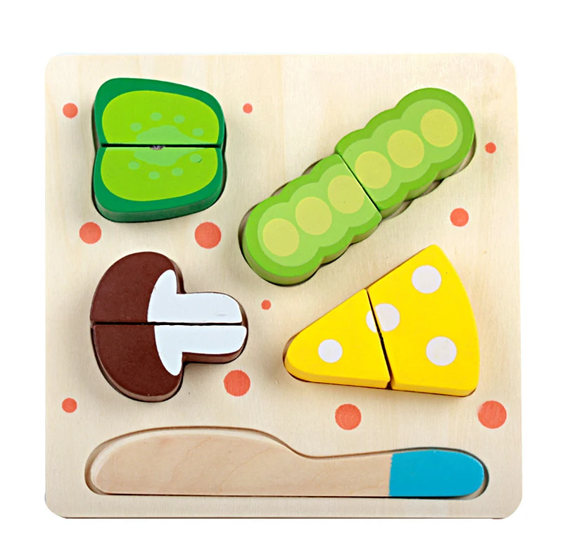 Деревянная игрушка mylb для кухни фрукты овощи десерт Детская кухня приготовления
