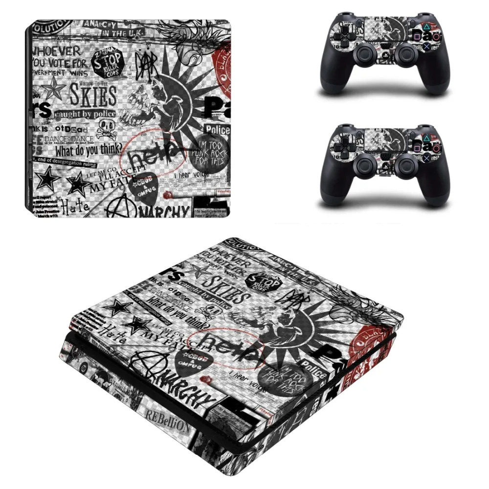 Horizon Zero Dawn PS4 тонкая наклейка защитный чехол из поликарбоната Стикеры для PS4 Slim консоли и контроллер виниловые наклейки на кожу