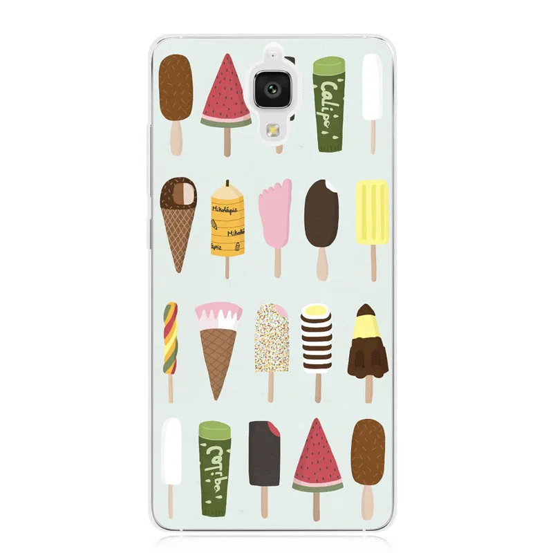 xiaomi mi4 mi4i mi4c case Silicon Rich food Painting Soft TPU Back Cover for Phone fitted Case shell |