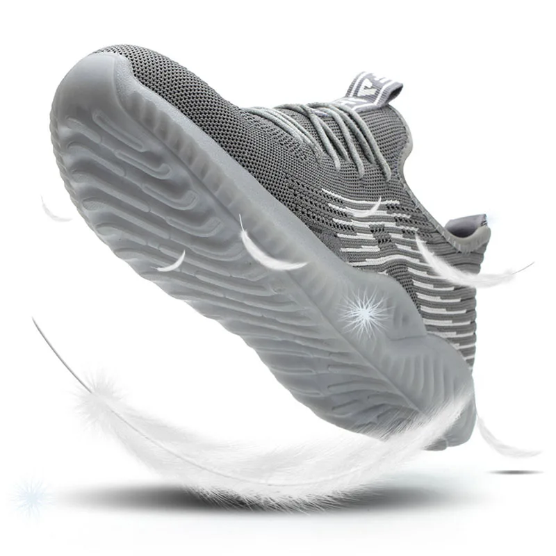 2019 защитная обувь дышащая мужская легкая со стальным носком для защиты от ударов