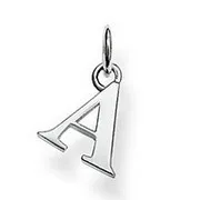 Классические A-Z из стерлингового серебра 925 пробы с буквенным принтом Diy