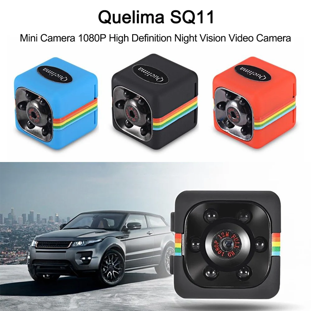 Мини камера Quelima с ночным видением видеорегистратор 155 градусов FHD 1080P DVR для bmw e46 e90