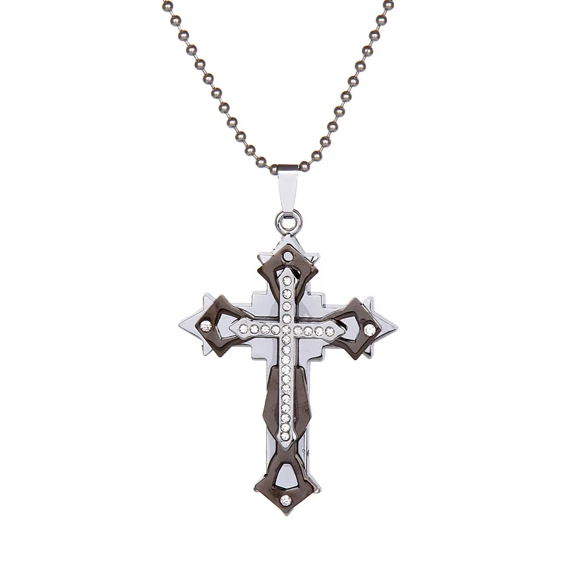 ZIRIS модное ювелирное изделие классическое ожерелье с крестиком подвеска из