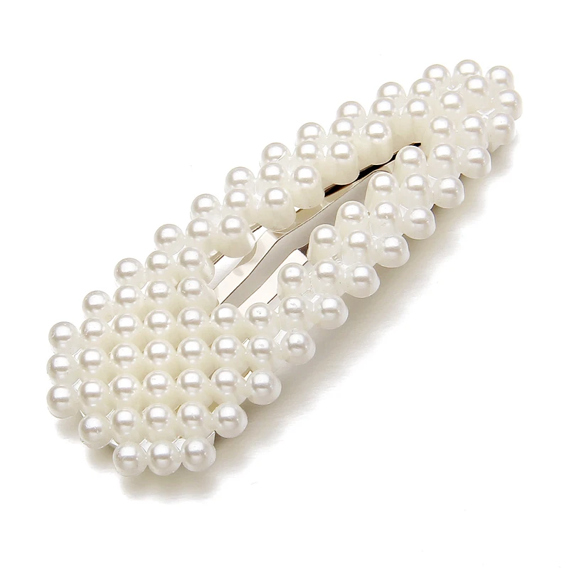 Hair Clip530 ZOSHI, Новое поступление, модное массивное роскошное ожерелье с подвеской из искусственного жемчуга, Золотое колье, массивное ювелирное изделие для женщин - Окраска металла: Hair Clip530